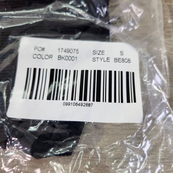 J. Crew Black Ribbed High Rise Swim Bottom Style BE808 New With Tags Women's S - Picture 16 of 16